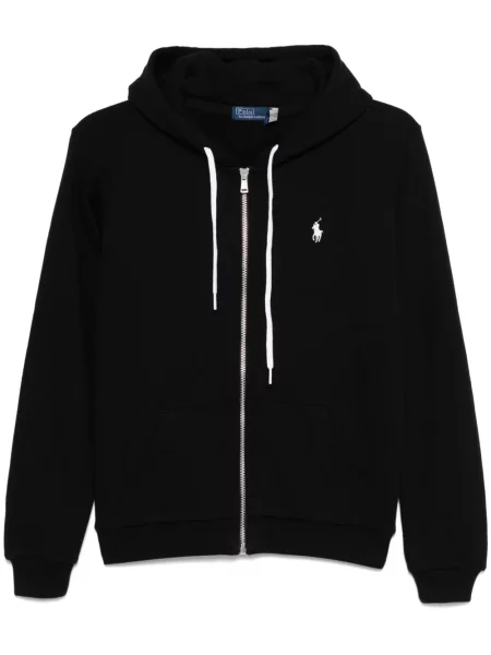 Hímzett pólóing Polo Ralph Lauren fekete