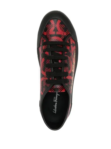 Sneakerși Ferragamo roșu
