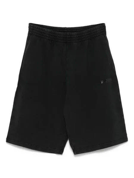 Kratke hlače Martine Rose s printom crna