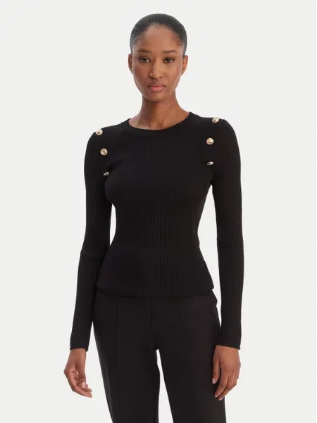 Guess Sweter czarny
