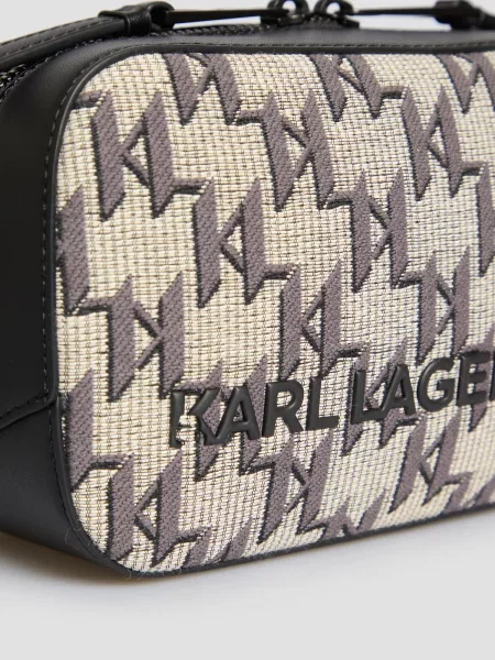 Karl Lagerfeld Крос-боді бежевий