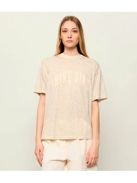 Anine Bing Tricou CADE | Relaxed fit bej