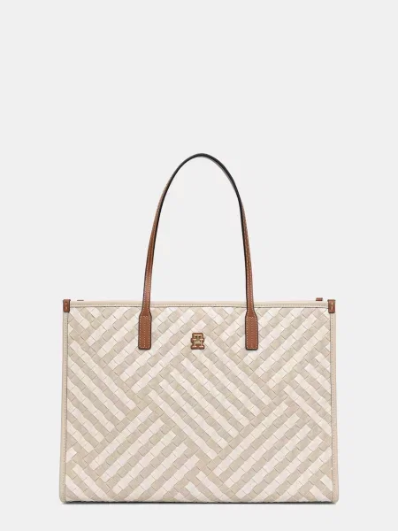 Torebka Tommy Hilfiger beżowa