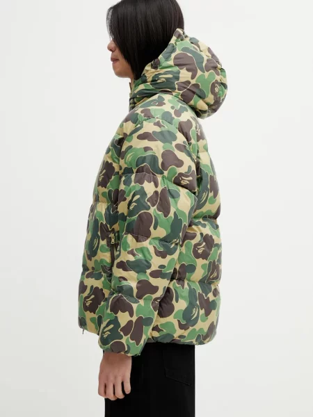 A Bathing Ape geacă de puf ABC Camo