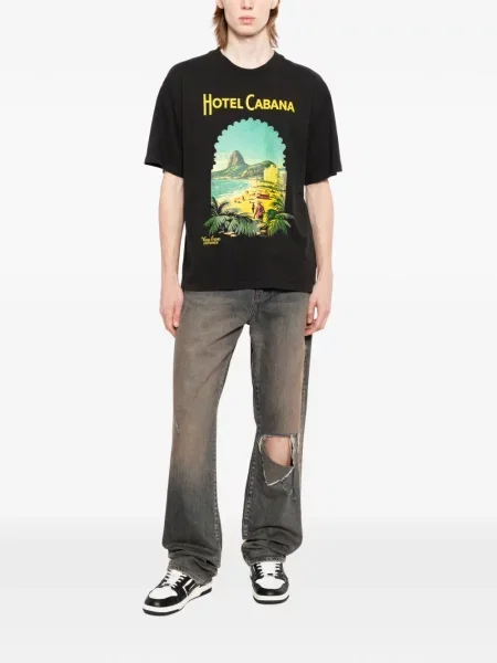 Tricou Melt cu imagine negru