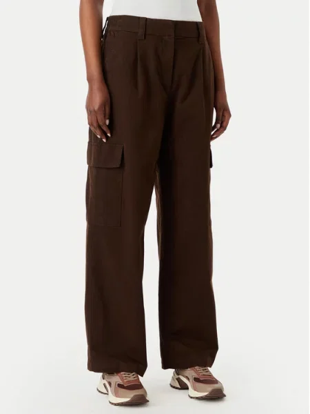 Calvin Klein Jeans Παντελόνι Cargo Σκούρο καφέ