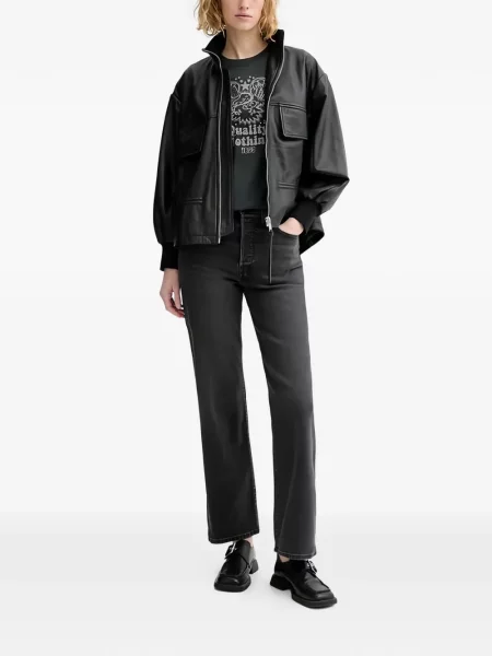 Blugi drepți Levi's® evazate verde