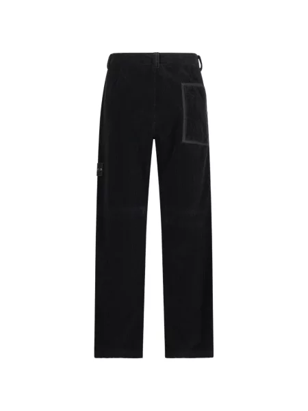 Chino панталони Stone Island черно
