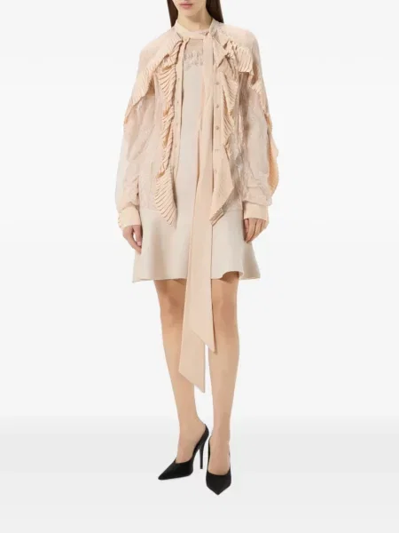 Cămașă Blumarine cu model floral din dantelă