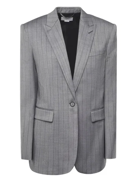 Sacou Stella Mccartney cu dungi gri