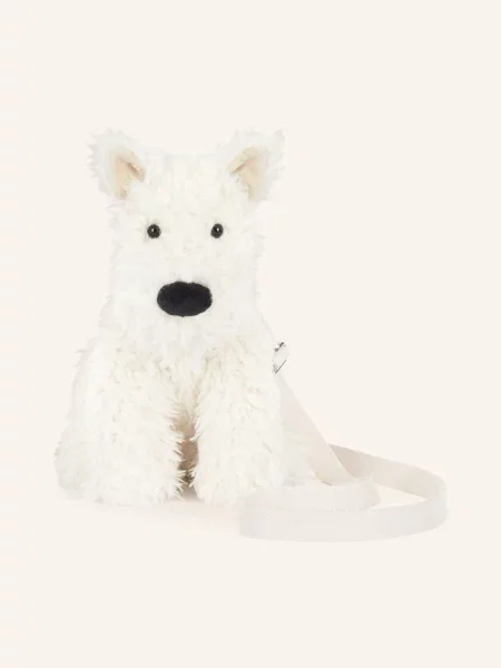 Jellycat Plecak Munro Scottie Dog weiss