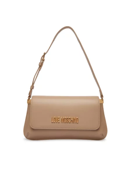 LOVE MOSCHINO Ročna torba bež