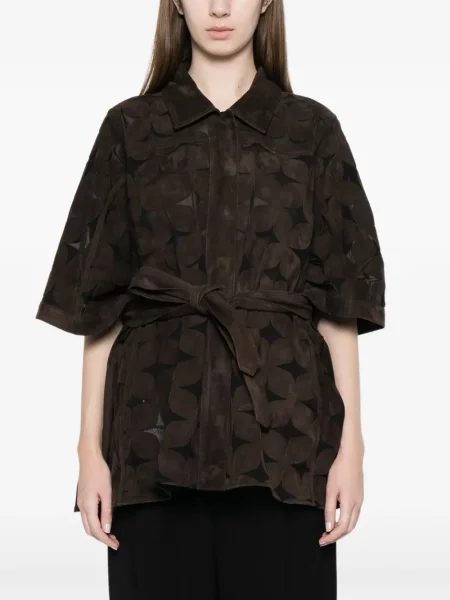 Kurtka S.w.o.r.d. zamszowa brązowa