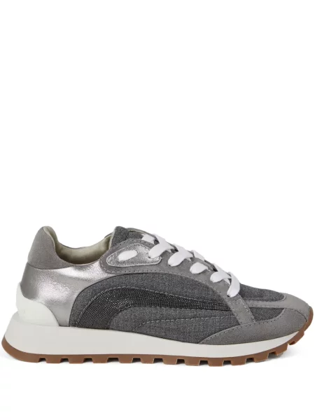 Sneakerși Brunello Cucinelli gri