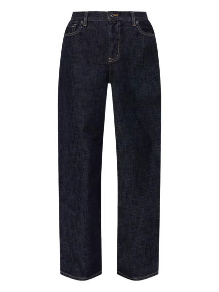 Blugi drepți Self-portrait albastru