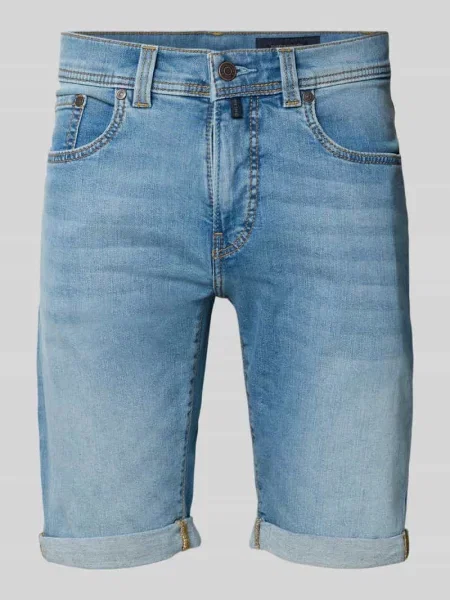 Szorty o kroju regular fit w stylu denimu Pierre Cardin
