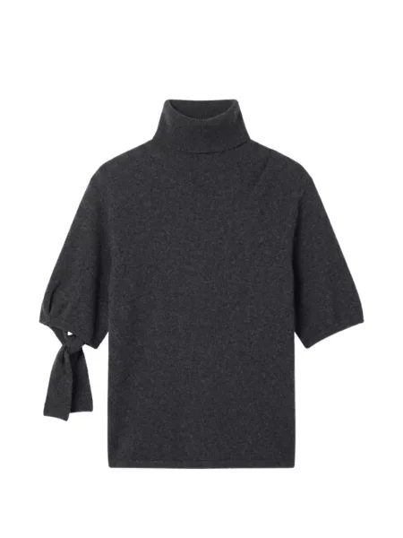 Pulover Jacquemus cu legături gri