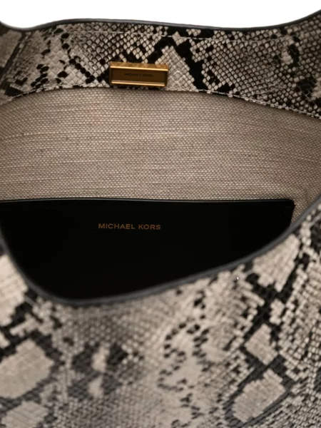 Geantă Michael Kors cu model piele de șarpe