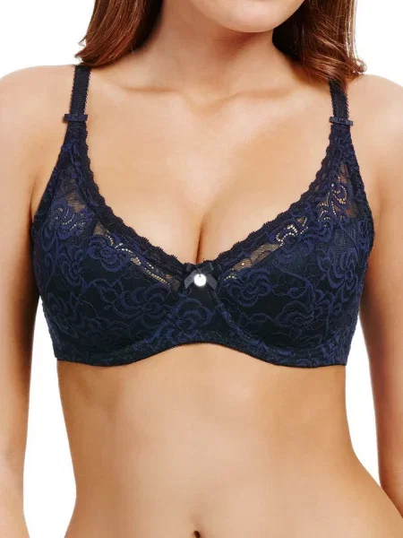 Бюстгальтер BERLEI Heaven Lace поліамід/еластан синій