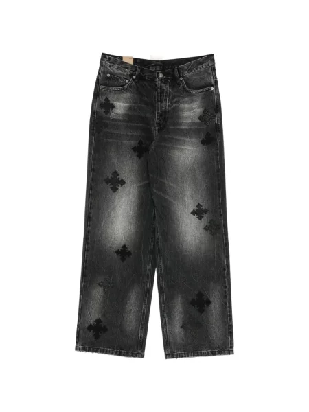 Blugi cu picior larg Ksubi negru