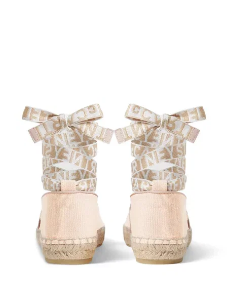 Espadrile Stella Mccartney fără toc roz