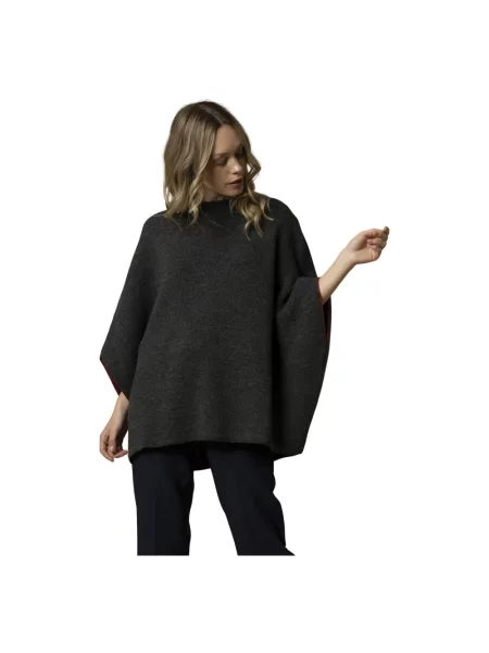 Sweter Kocca elegancki szary