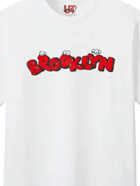Tricou Kaws cu imagine alb