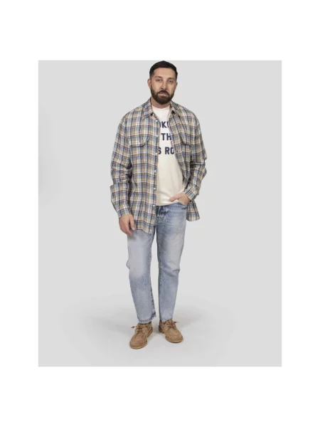 Lniana koszula Dsquared2 retro