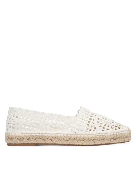 Weekend Max Mara espadryle Wkailmes białe