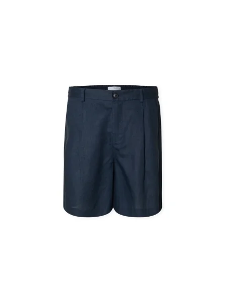 Pantaloni scurți Selected de in albastru
