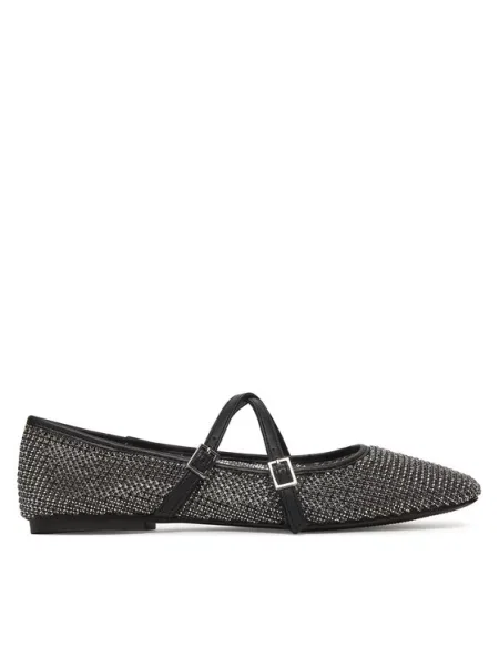 Steve Madden Μπαλαρίνες Watchlist μαύρο