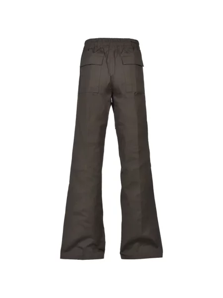 Pantaloni Rick Owens cu cordon gri