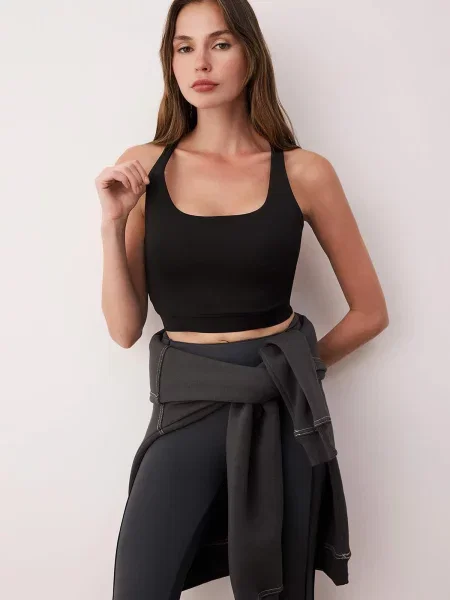 Trendyol Top črna
