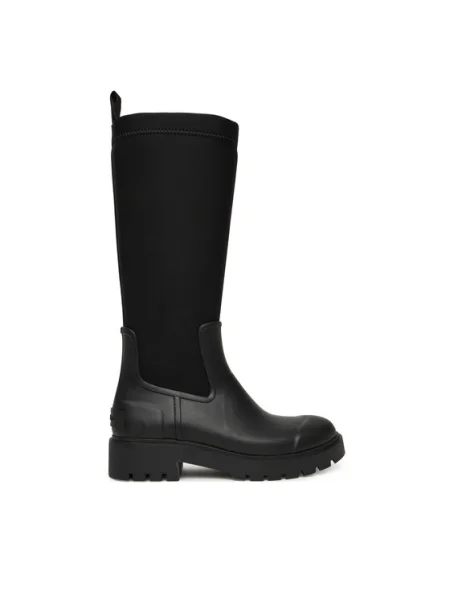 Гумени ботуши Calvin Klein HIGH RAINBOOT NEOPRENE черно