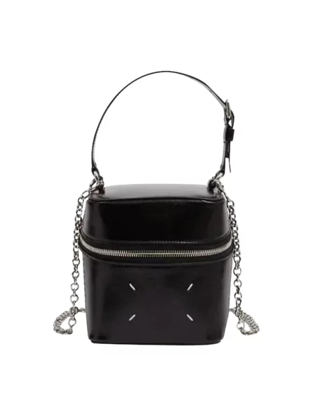 Torebka Maison Margiela skórzana czarna