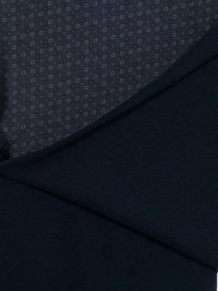 Κασκόλ Ferragamo με κρόσσια μπλε