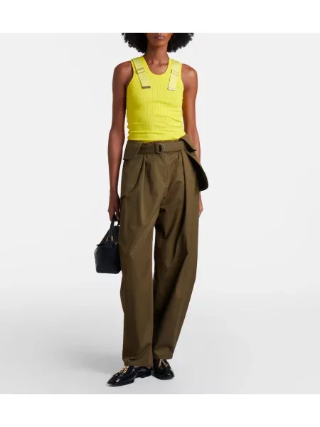 Top Loewe tricotate galben