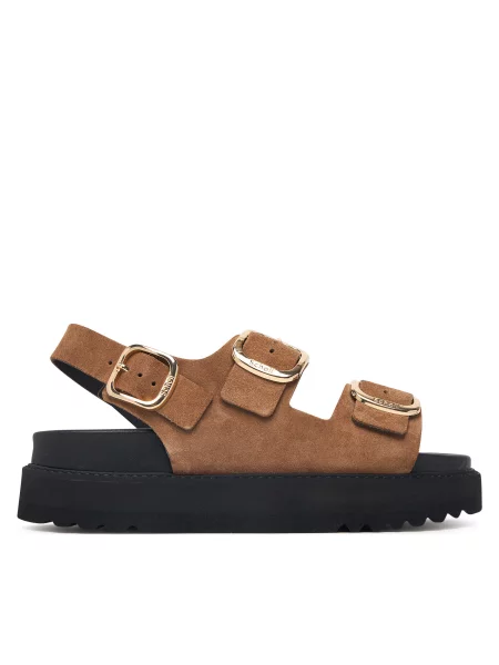Сандали Scholl Blake 2 Straps кафяв