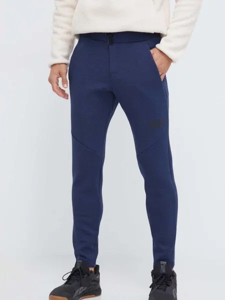 Tepláky Helly Hansen tmavomodrá s potiskem