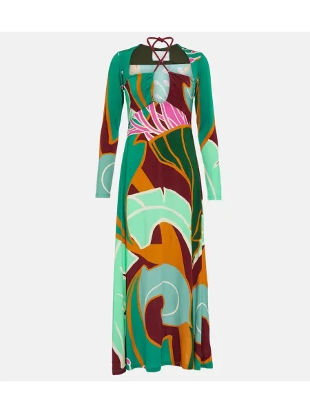 Rochie maxi Johanna Ortiz de costum