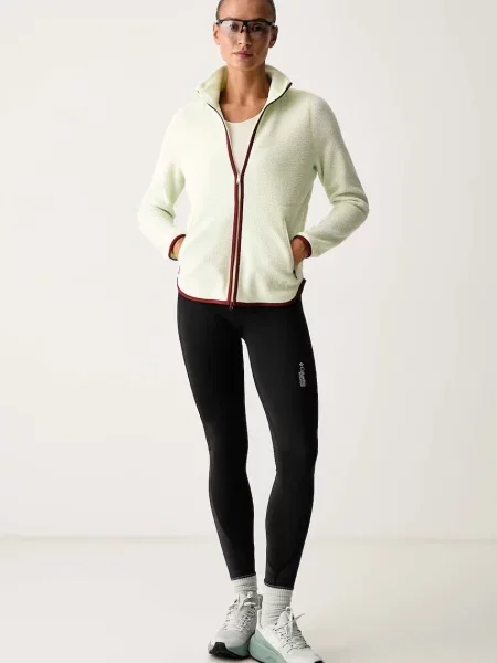 Jack Wolfskin кофта на застібці флісова Lite Curl