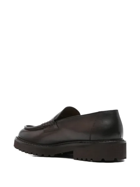 Pantofi loafer Doucal's din piele maro