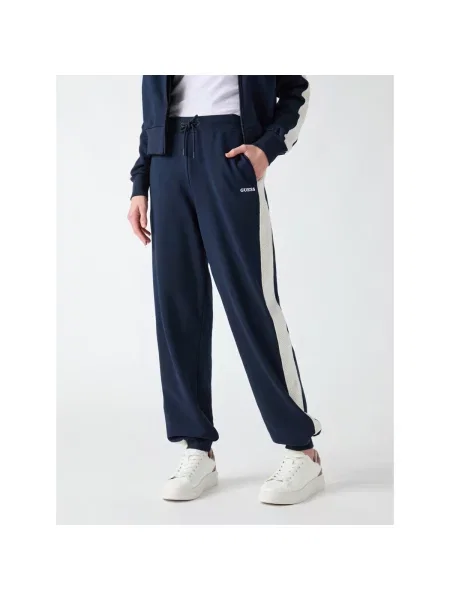 Jogger nohavice Guess modrá