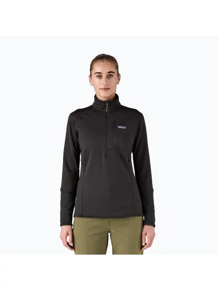 Bluză polar pentru femei Patagonia R1 black negru