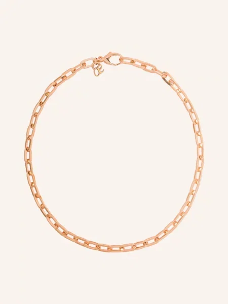 Ariane Ernst Naszyjnik Bicycle Chain Bold rosa srebrny