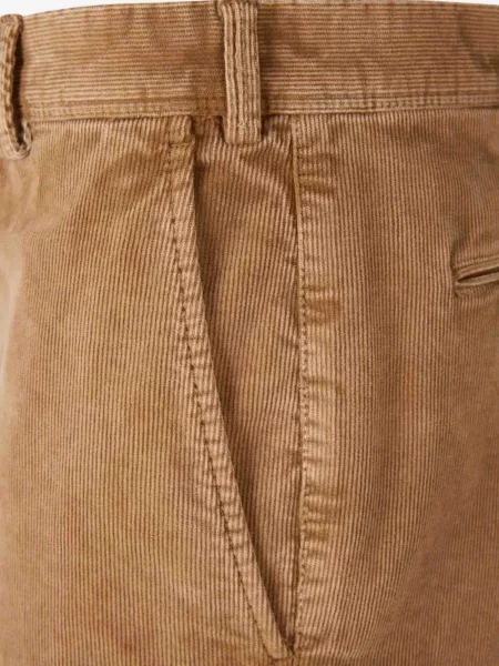 Pantaloni Pt Torino de catifea cord maro