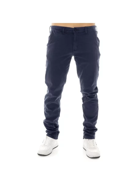 Pantaloni chino Leone 1947 albastru