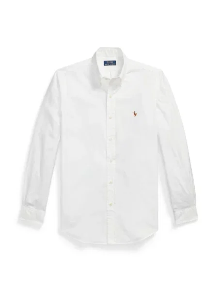 Polo Ralph Lauren Cămașă maro coniac alb