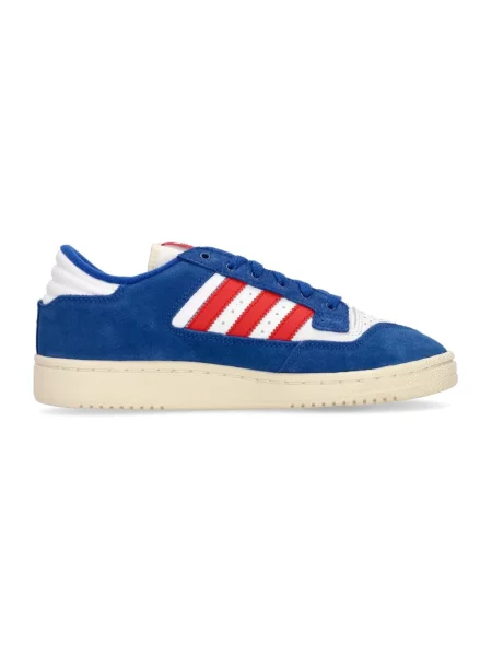 Sneakersy Adidas skórzane niebieskie