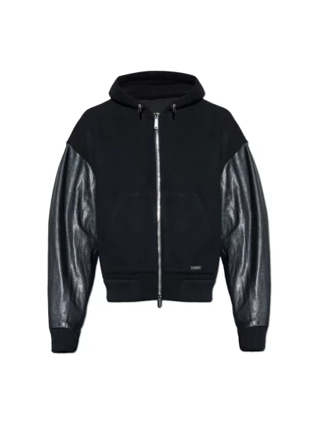 Kurtka Dsquared2 wełniana czarna